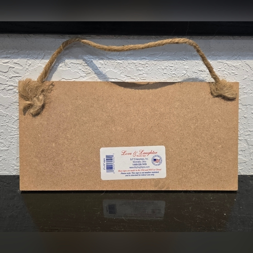 3/$20 Cockapoo "Love is being owned by a (Dog)" Hanging Sign Gift Wall Decor - Picture 2 of 2